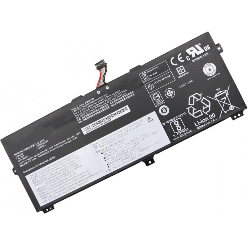 DLH Batterie Li-Pol 11.52V 4100mAh 48Wh - 02DL021   02DL022   L18L3P72   L18M3P72   L18S3P72   5B10W13927   5B10W13928  