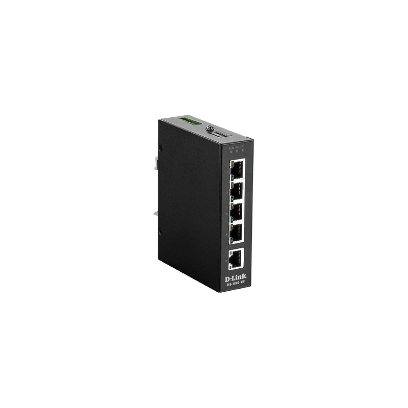 D-Link DIS‑100G‑5W Non-géré L2 Gigabit Ethernet (10 100 1000) Noir