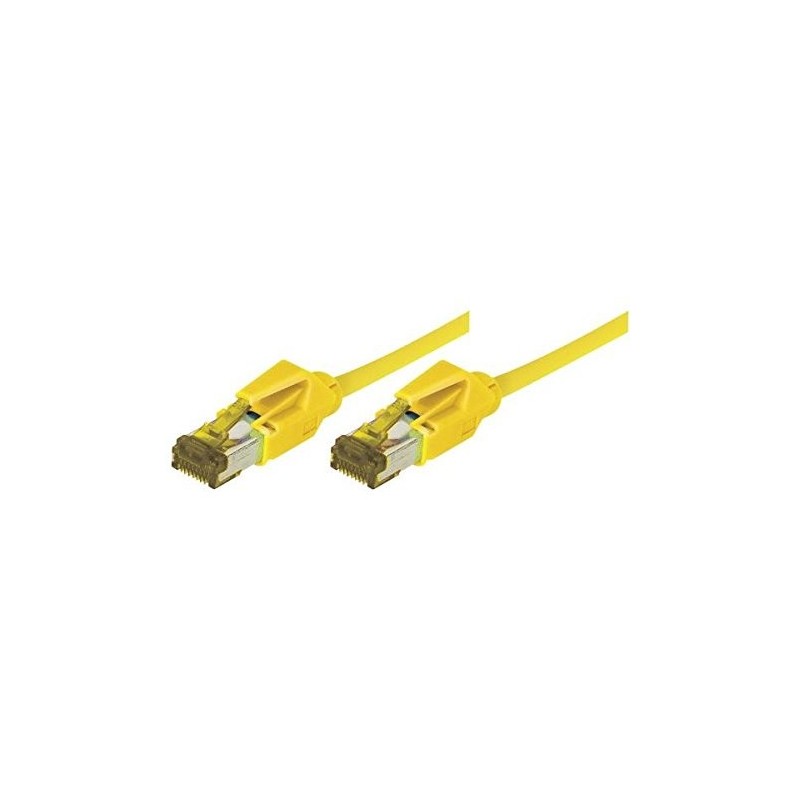 Connect 850102 câble de réseau Jaune 0,5 m Cat6a S FTP (S-STP)