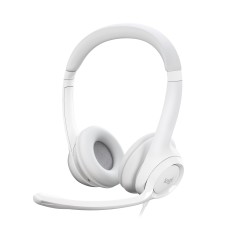 Logitech H390 Casque Avec fil Arceau Bureau Centre d'appels USB Type-A Blanc