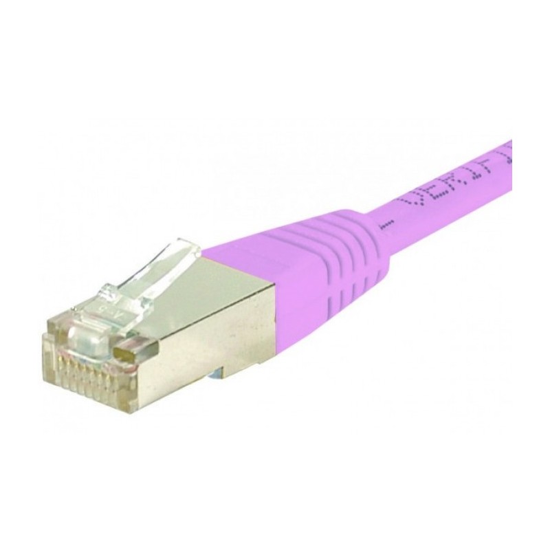 EXC 854476 câble de réseau Rose 0,15 m Cat6 S FTP (S-STP)