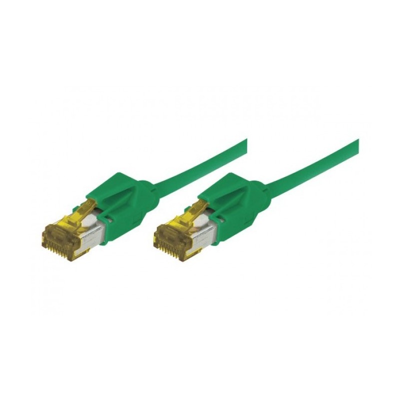 EXC Patch RJ45 S FTP CAT 7 LSOH Snagless Green 1 câble de réseau 1,5 m Cat7 S FTP (S-STP)