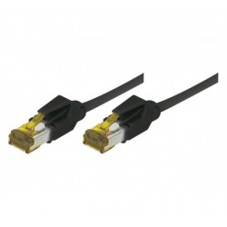 EXC Patch RJ45 S FTP CAT 7 LSOH Snagless Black 1 câble de réseau 1 m Cat7 S FTP (S-STP)