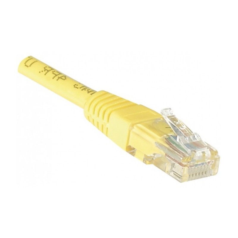 CUC Exertis Connect 853913 câble de réseau Jaune 1 m Cat5e U UTP (UTP)