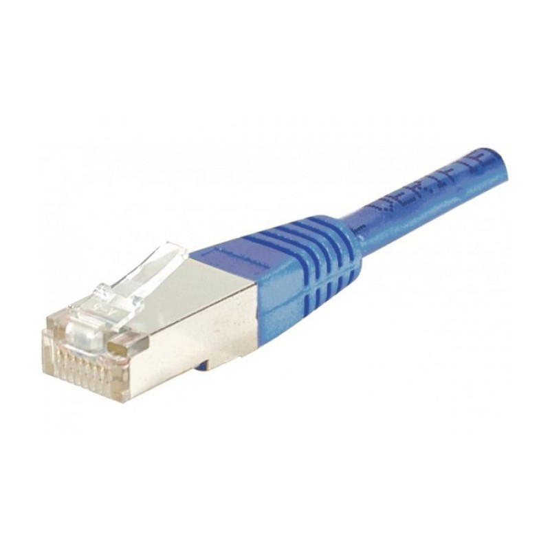 Connect 854121 câble de réseau Bleu 0,15 m Cat5e F UTP (FTP)