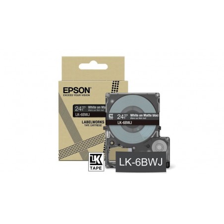 Epson LK-6BWJ Noir, Blanc