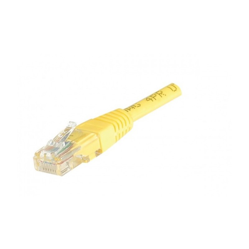 EXC 846301 câble de réseau Jaune 3 m Cat5e U UTP (UTP)