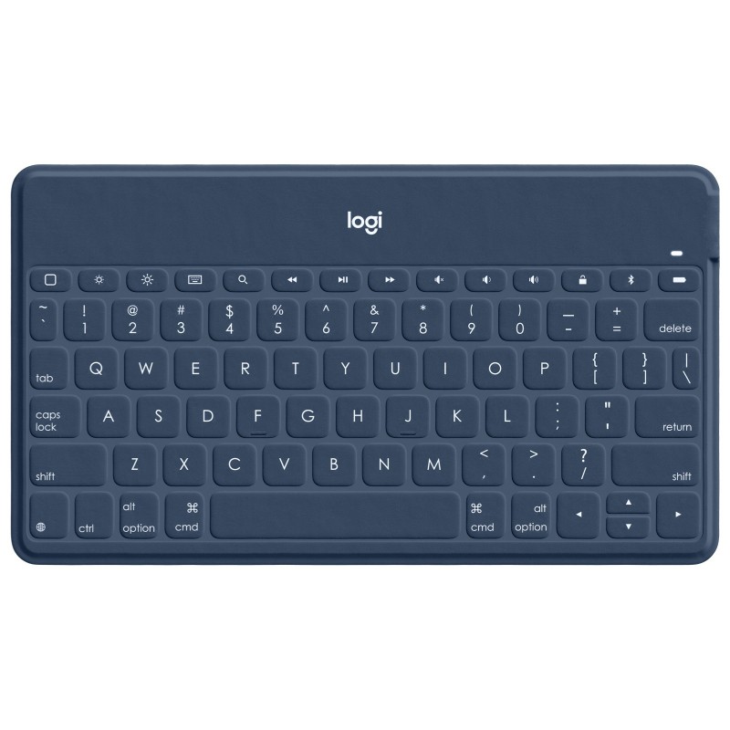 Logitech Keys-To-Go Bleu Bluetooth Français