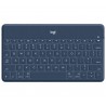 Logitech Keys-To-Go Bleu Bluetooth Français