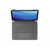 Logitech Combo Touch Gris Smart Connector QWERTY Nordique