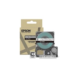 Epson LK-4TWJ Noir, Transparent