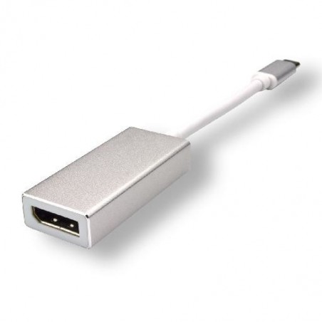 MCL USB31-CM DPFC adaptateur graphique USB 3840 x 2160 pixels Argent, Blanc