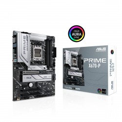 ASUS PRIME X670-P AMD X670 Emplacement AM5 ATX