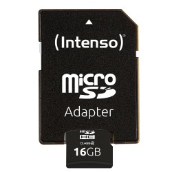 Intenso 3403470 mémoire flash 16 Go MicroSDHC Classe 4