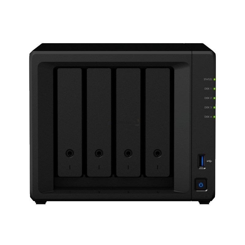 Synology DiskStation DS423+ serveur de stockage NAS Rack (8 U) Ethernet LAN Noir J4125