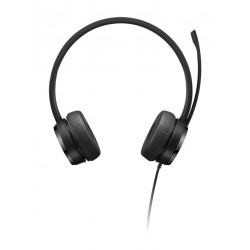 Lenovo 4XD1K18260 écouteur casque Avec fil Arceau Musique Quotidien USB Type-A Noir