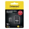 Intenso microSD Karte UHS-I Premium 512 Go Classe 10