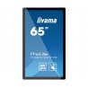 iiyama TF6539UHSC-B1AG affichage de messages Écran plat interactif 165,1 cm (65") LCD 500 cd m² 4K Ultra HD Noir Écran tactile