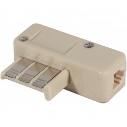 Connect 911910 T-Plug F-010 RJ-11 Beige