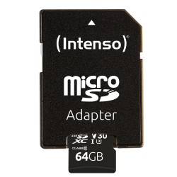 Intenso 3433490 mémoire flash 64 Go MicroSDXC UHS-I Classe 10