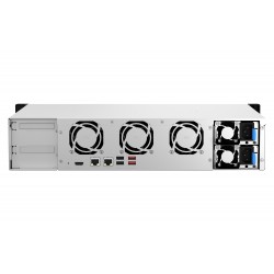 QNAP TS-864EU-RP-8G serveur de stockage NAS Rack (2 U) Ethernet LAN Noir