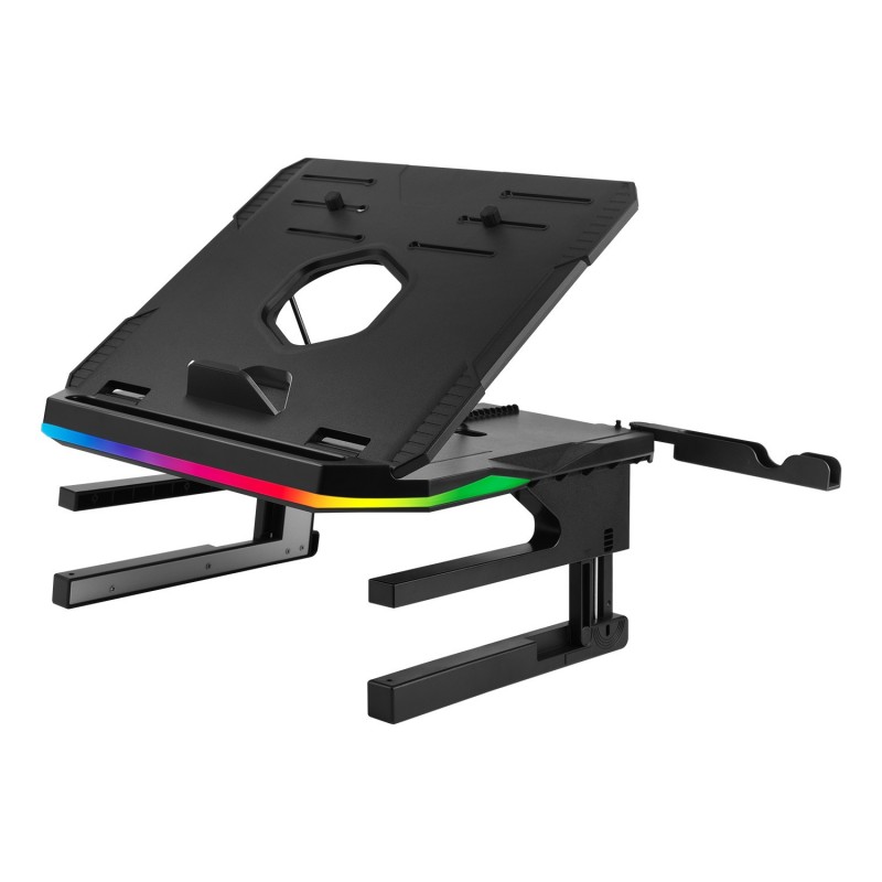 Enermax R.T.STAND Support pour ordinateur portable et tablette Noir 43,2 cm (17")