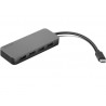 Lenovo GX90X21431 station d'accueil USB 3.2 Gen 2 (3.1 Gen 2) Type-C Noir