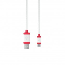 CHERRY JA-0600-0 câble USB 1,5 m USB 2.0 USB A USB C Blanc