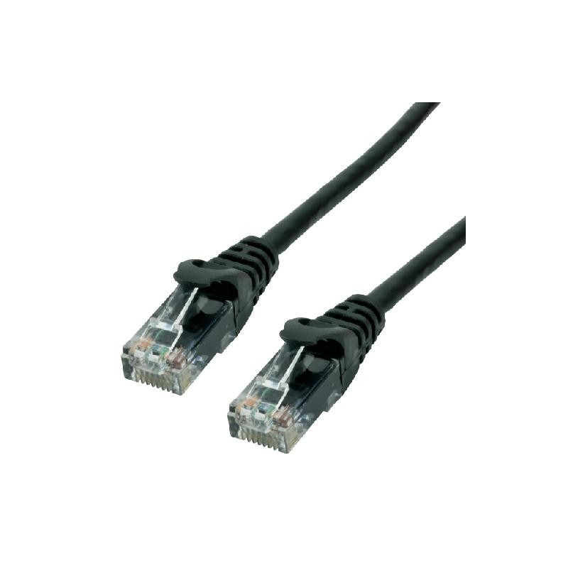 MCL IC5K99A06ASH05N câble de réseau Noir 0,5 m Cat6a S FTP (S-STP)