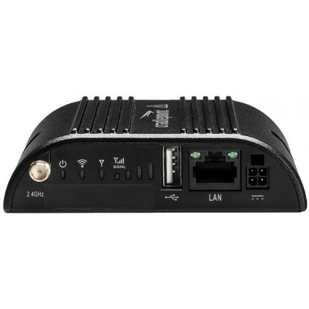 Cradlepoint IBR200-10M + NetCloud Essentials routeur sans fil Ethernet Monobande (2,4 GHz) 4G Noir