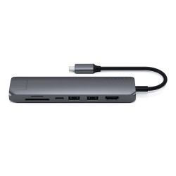 Satechi ST-UCSMA3M station d'accueil USB 3.2 Gen 1 (3.1 Gen 1) Type-C Gris