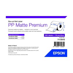 Epson 7113410 étiquette à imprimer Blanc Imprimante d'étiquette adhésive