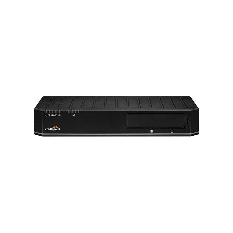 Cradlepoint E300C-18B + NetCloud Enterprise Branch routeur sans fil 10 Gigabit Ethernet Bi-bande (2,4 GHz   5 GHz) 4G Noir