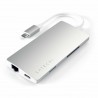 Satechi ST-TCMA2S station d'accueil USB 3.2 Gen 1 (3.1 Gen 1) Type-C Argent