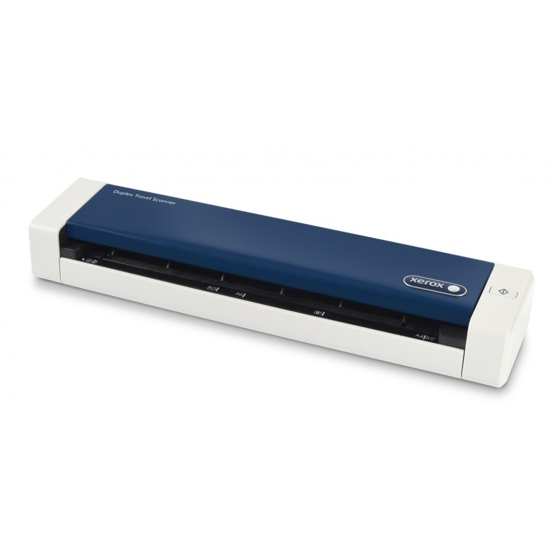 Xerox Duplex Travel Alimentation papier de scanner A4 Bleu, Blanc