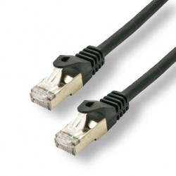 MCL FCC6ABMSHF-3M N câble de réseau Noir Cat6a S FTP (S-STP)