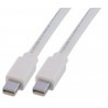 MCL MC391-2M câble DisplayPort mini DisplayPort Blanc