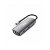 Urban Factory MHC55UF station d'accueil Avec fil USB 3.2 Gen 1 (3.1 Gen 1) Type-C Gris