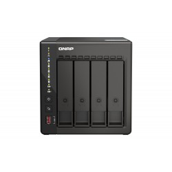 QNAP TS-453E NAS Tower Ethernet LAN Noir J6412