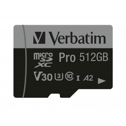 Verbatim 47046 mémoire flash 512 Go MicroSDXC UHS-I Classe 10