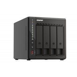 QNAP TS-453E NAS Tower Ethernet LAN Noir J6412