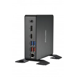 Shuttle XPC Nano PC NC40U3, Intel Core i3-1215U, 1x HDMI, 1x DP,1xUSB-C DP, 6x USB3.2, 1x 2.5" bay, 2x M.2, 1x LAN, RAID,