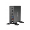 Shuttle XPC Nano PC NC40U3, Intel Core i3-1215U, 1x HDMI, 1x DP,1xUSB-C DP, 6x USB3.2, 1x 2.5" bay, 2x M.2, 1x LAN, RAID,