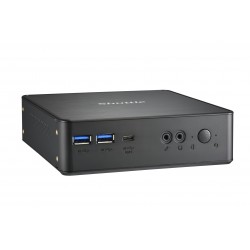 Shuttle XPC Nano PC NC40U3, Intel Core i3-1215U, 1x HDMI, 1x DP,1xUSB-C DP, 6x USB3.2, 1x 2.5" bay, 2x M.2, 1x LAN, RAID,