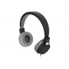 CAMPUS Casque Stereo BE COLOR Jack 3.5 mm noir et gris