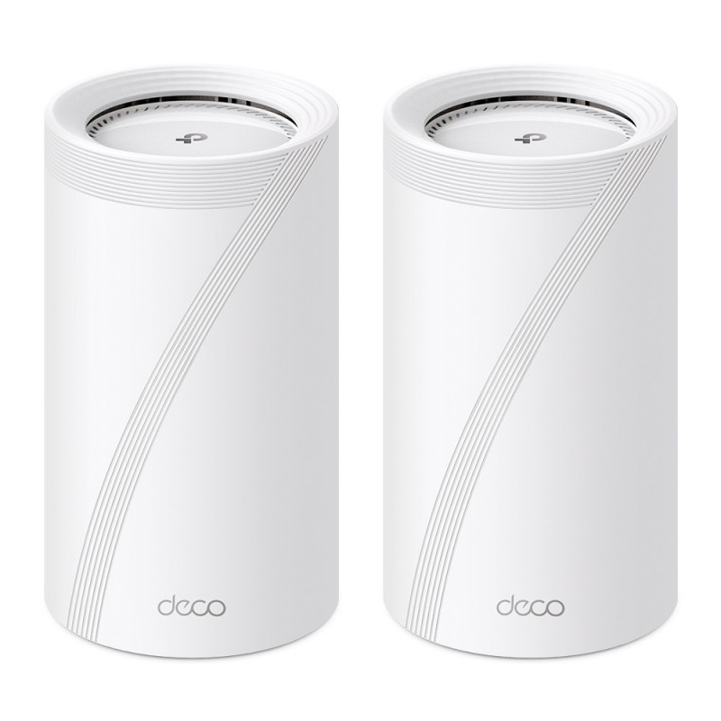 TP-Link Deco BE85 (2-Pack) Tri-bande (2,4 GHz   5 GHz   6 GHz) Wi-Fi 7 (802.11be) Blanc 4 Interne