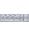 DACOMEX Clavier MAC MK340 USB argent