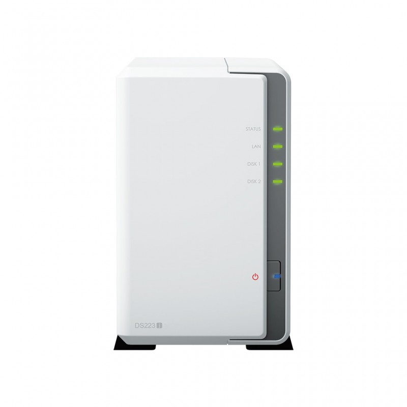 Synology DiskStation DS223J serveur de stockage NAS Bureau Ethernet LAN Blanc RTD1619B