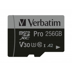 Verbatim 47045 mémoire flash 256 Go MicroSDXC UHS-I Classe 10