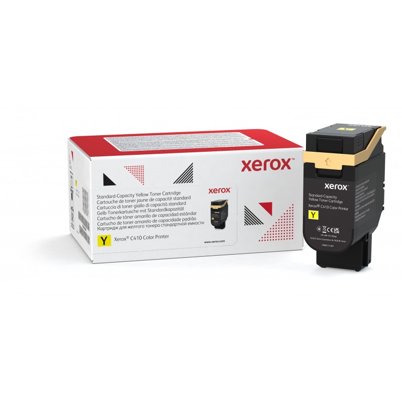 Xerox Cartouche de toner Jaune de Capacité standard Imprimante couleur ® C410​ ​multifonctions ® VersaLink® C415 (2000 pages) -